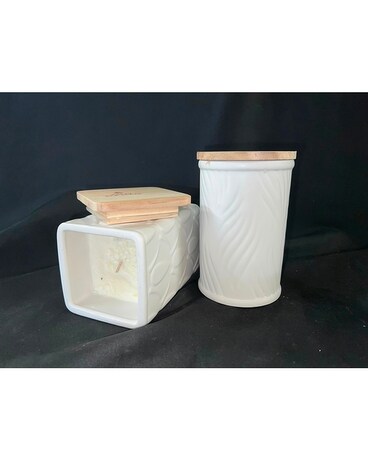 New Scented Candles Flower Arrangement