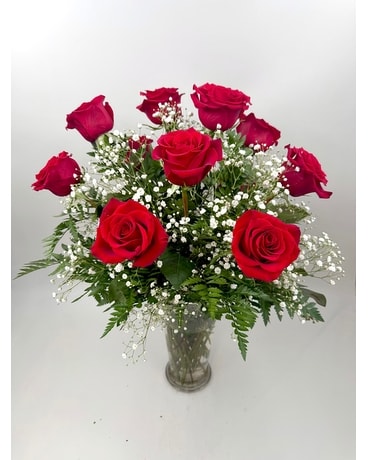 Basic Dozen Roses - Red in Bowling Green KY - Deemer Floral Co.
