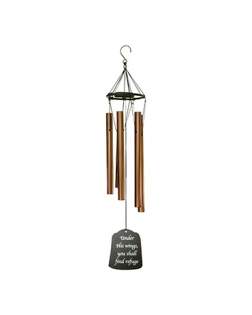 Inspirational Wind Chime You Shall Find Refuge Gifts