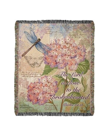Field Guide with Verse Tapestry Throw Gifts