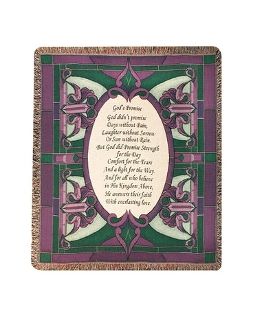 Gods Promise Tapestry Throw Gifts