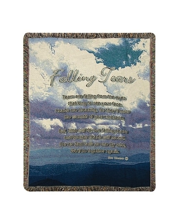 Falling Tears Tapestry Throw Gifts