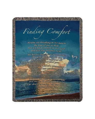 Finding Comfort Tapestry Throw Gifts