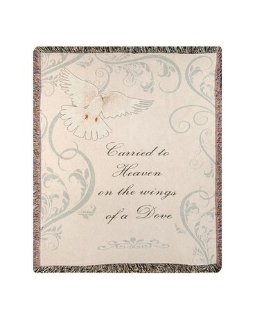Carried To Heaven Tapestry Throw Gifts