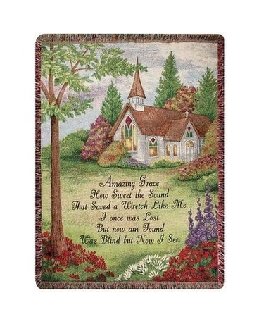 Amazing Grace Tapestry Throw Gifts