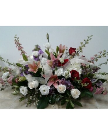 Lilac Attack Flower Arrangement
