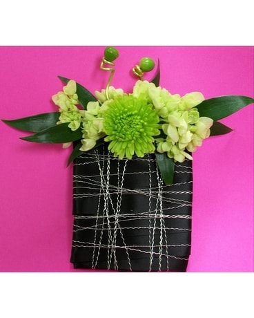 Greens have it Boutonniere