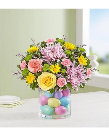 Easter Egg-Stravaganza Flower Arrangement