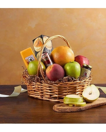Fruit & Gourmet Basket Gift Basket