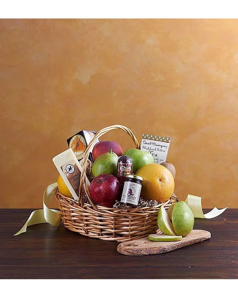 ハバーンド様へ Deluxe Fruit & Gourmet Basket in Winchendon MA - To Each His Own