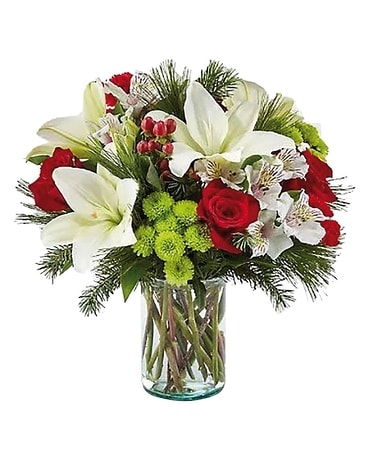 Christmas Spirit Flower Arrangement
