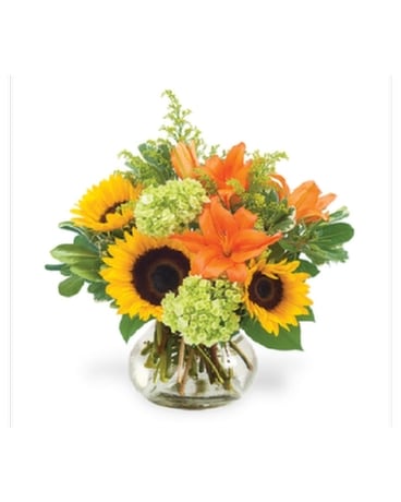 Beautiful Fall Day Flower Arrangement