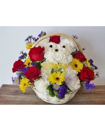 Dog-Able Bouquet Flower Arrangement