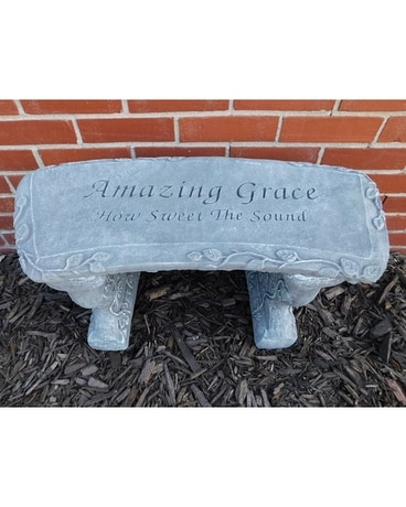Sympathy Bench* Flower Arrangement