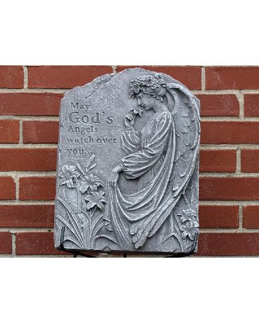 God's Angels Plaque Flower Arrangement