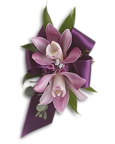 Exquisite Orchid Corsage Corsage