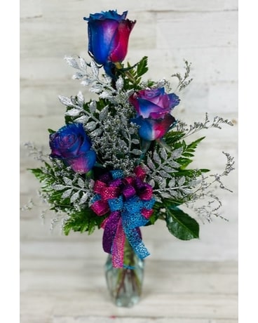 Cosmic Glitter Bouquet Specialty Arrangement