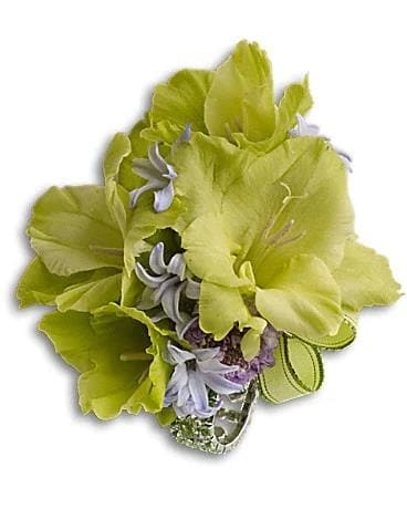 Soft Green Glamour Corsage Corsage