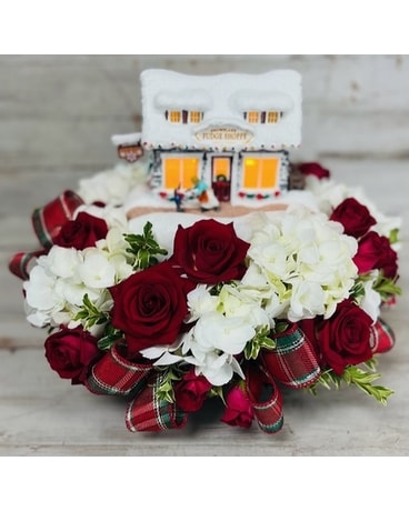 Thomas Kinkade's Sweet Fudge Shoppe Specialty Arrangement