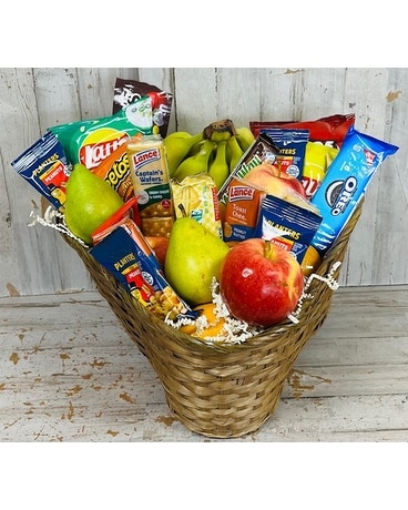 Pugh's Fruit & Snack Basket in Pascagoula MS - Pugh's Floral Shop