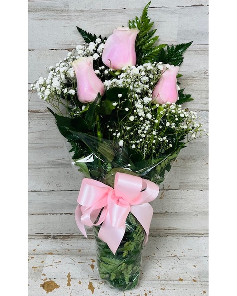 Option 1C - Three Roses in Pascagoula MS - Pugh's Floral Option 1C - Three Roses in Pascagoula MS - Pugh's Floral