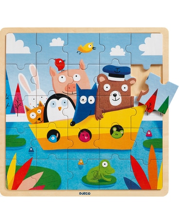 Djeco Puzzlo Boat Custom product
