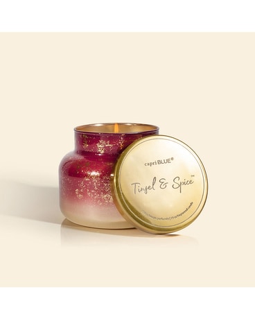 Tinsel and Spice Gimmer Signature Jar 19 oz Custom product