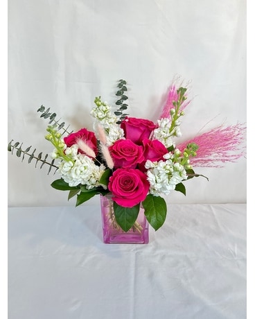 Flamingo Flower Arrangement