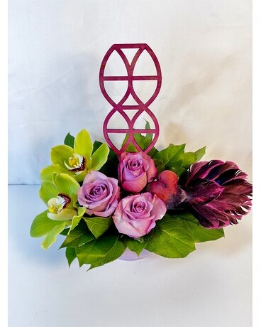 Aviary Flower Arrangement