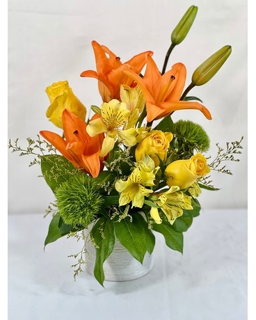 Sunshine Chic Flower Arrangement