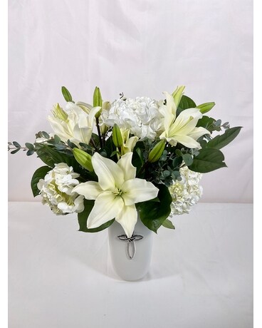 Faithful Comfort Flower Arrangement