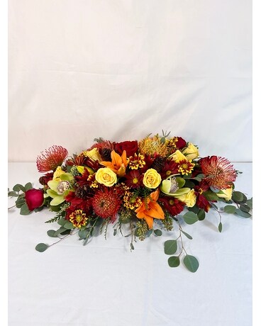 Fall Festivities Flower Arrangement
