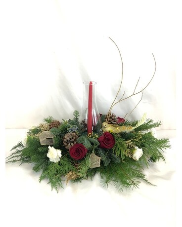 Fairy Tale Christmas Flower Arrangement