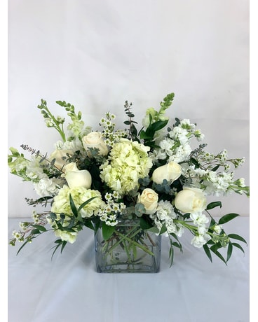 White Elegance Flower Arrangement