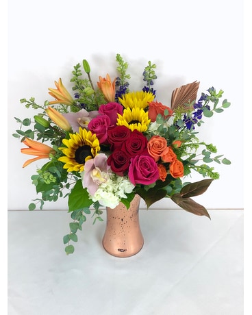 Sunkissed Flower Arrangement