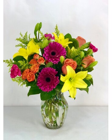 Brilliant Beauty Flower Arrangement