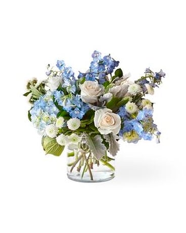 Clear Skies Flower Arrangement