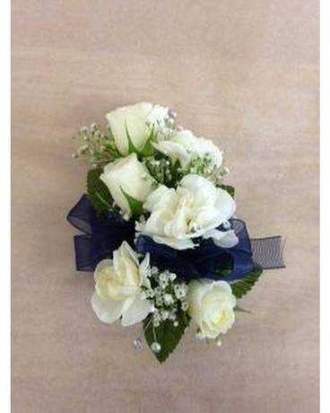 Miniature Roses and Carnations Wrist Corsage Corsage