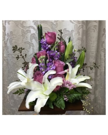 Purple Brillance Flower Arrangement