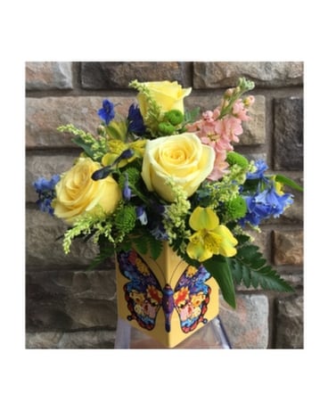 Teleflora Wings Of Thanks Bouquet Flower Arrangement