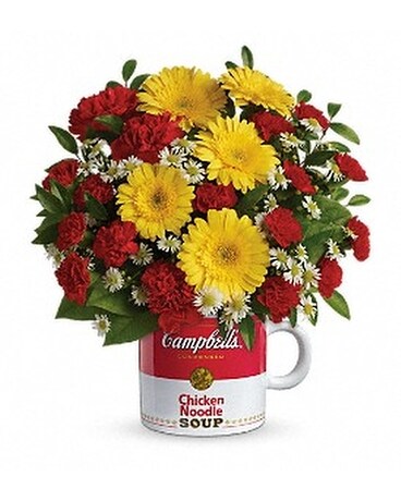 Campbell's Healthy Wishes by Teleflora Flower Arrangement