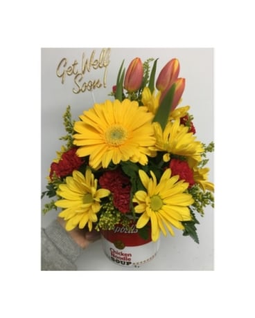Chicken Soup for the Cure Flower Arrangement