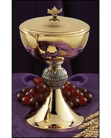 Loaves & Fish Ciborium with Cover Gifts