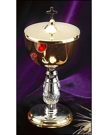 Ciborium with Cross Top Gifts