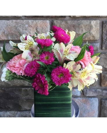 Think Pink Flower Arrangement