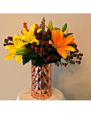 Berry and Bright Flower Arrangement