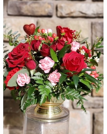 Special Valentine Flower Arrangement