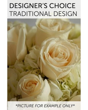 Designer's Choice Traditional Design Flower Arrangement