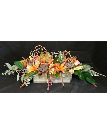 Contemporary Autumn Centerpiece Centerpiece