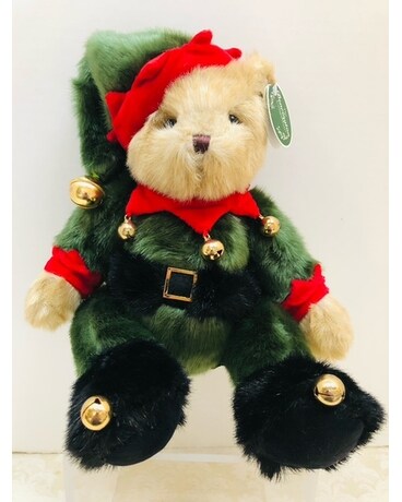 Jingle Toes Bear Flower Arrangement